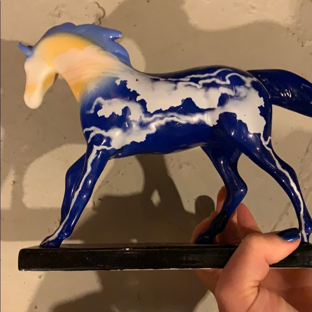 Lightning bolt colt painted pony